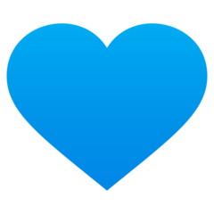 blue heart 1f499