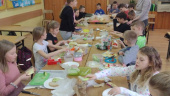 Klasa 3b wita Wiosnę