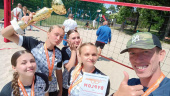I miejsce w siatkówce plażowej dziewcząt