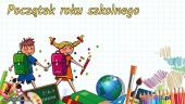 HARMONOGRAM ROZPOCZĘCIA ROKU SZKOLNEGO 2024/2025 